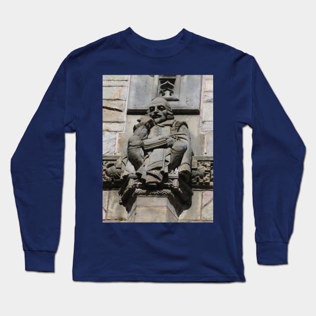 Shakespeare Long Sleeve T-Shirt by Rob Johnson Photography